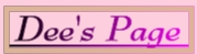 DeeDee's page